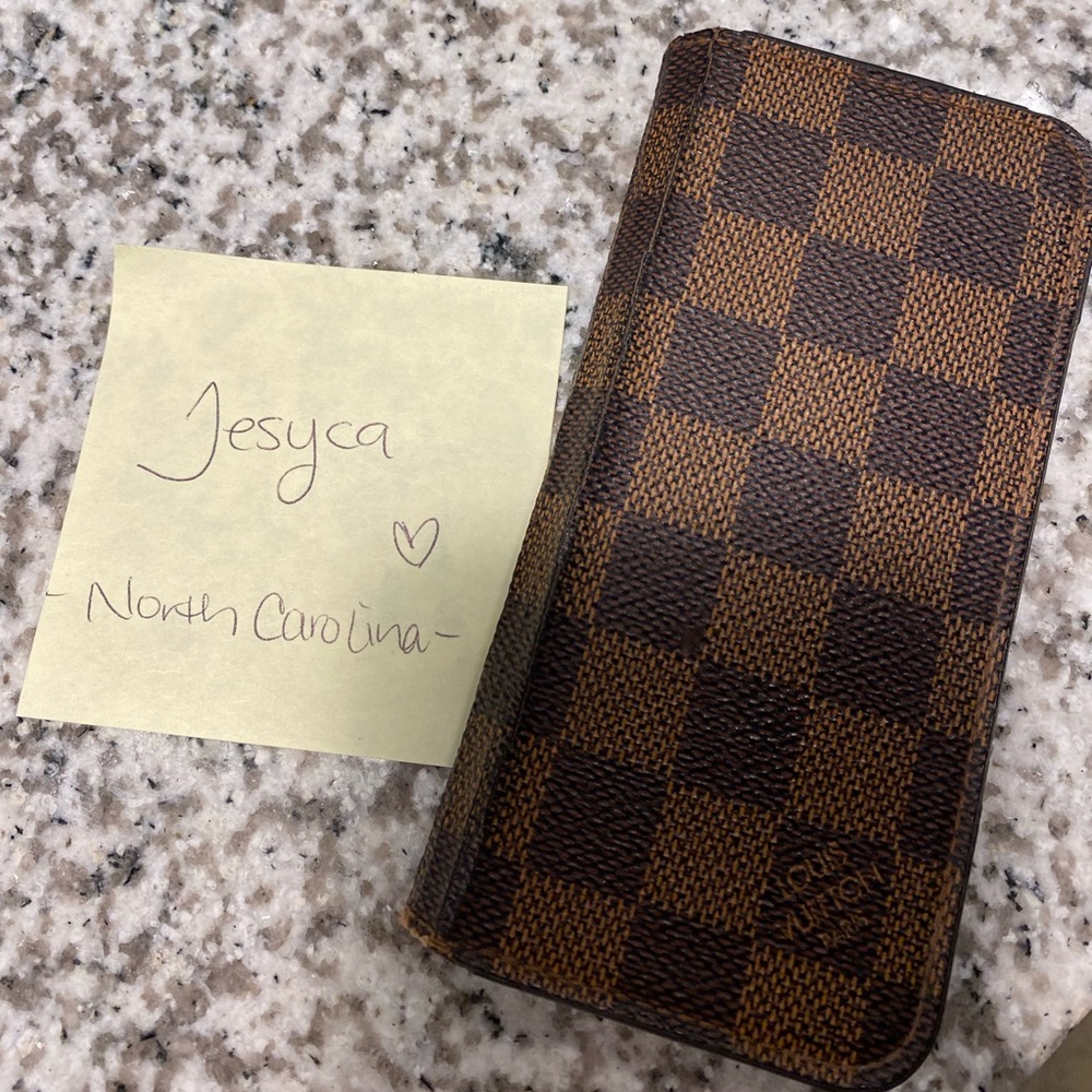 SOLD- Louis Vuitton Damier Ebene iPhone 5/6 case